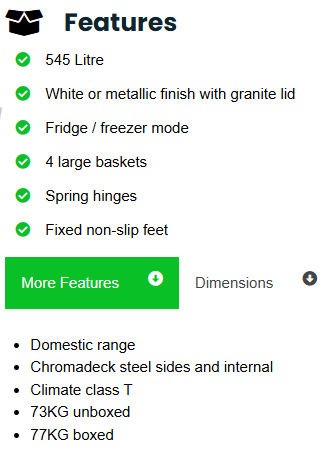 CE630F Fridge Star chest freezer Bulk Offer Minimum order 11 units