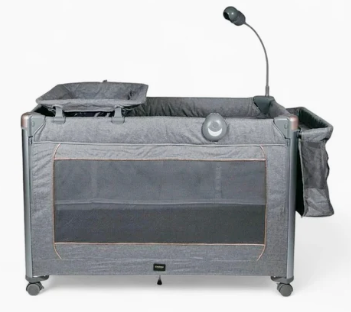 Cuddle Me Lux 2 in 1 Camp Cot with Baby Monitor