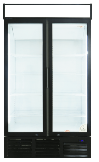 EH1135 FRIDGE STAR Hinged Double Door Beverage Cooler