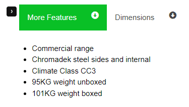 FH690 FRIDGE STAR HINGED FULL DOORS BEVERAGE COOLER.