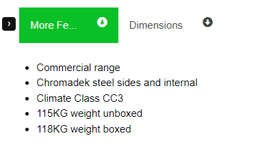 FH890 FRIDGE STAR HINGED FULL DOORS BEVERAGE COOLER.