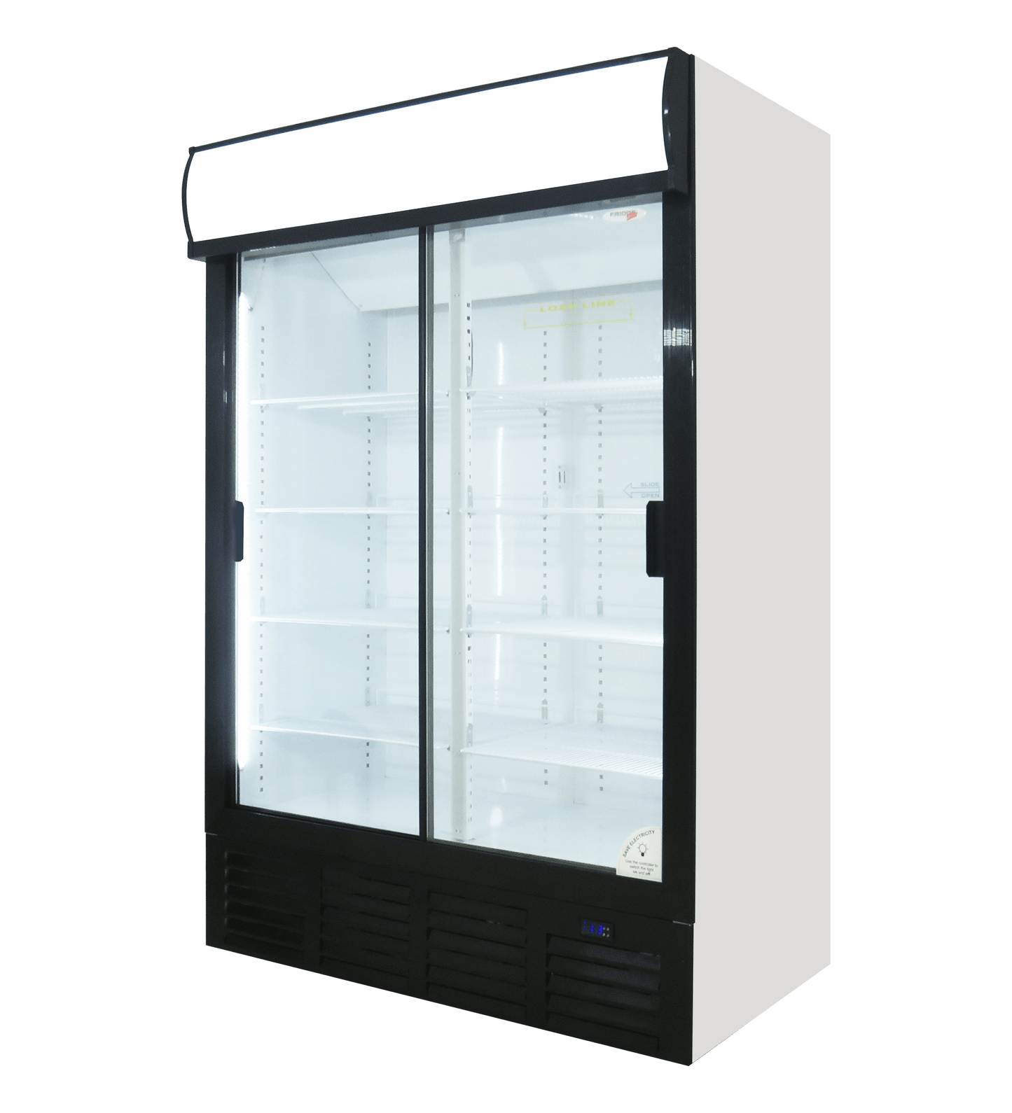 ES1360 Fridge Star sliding doors beverage cooler