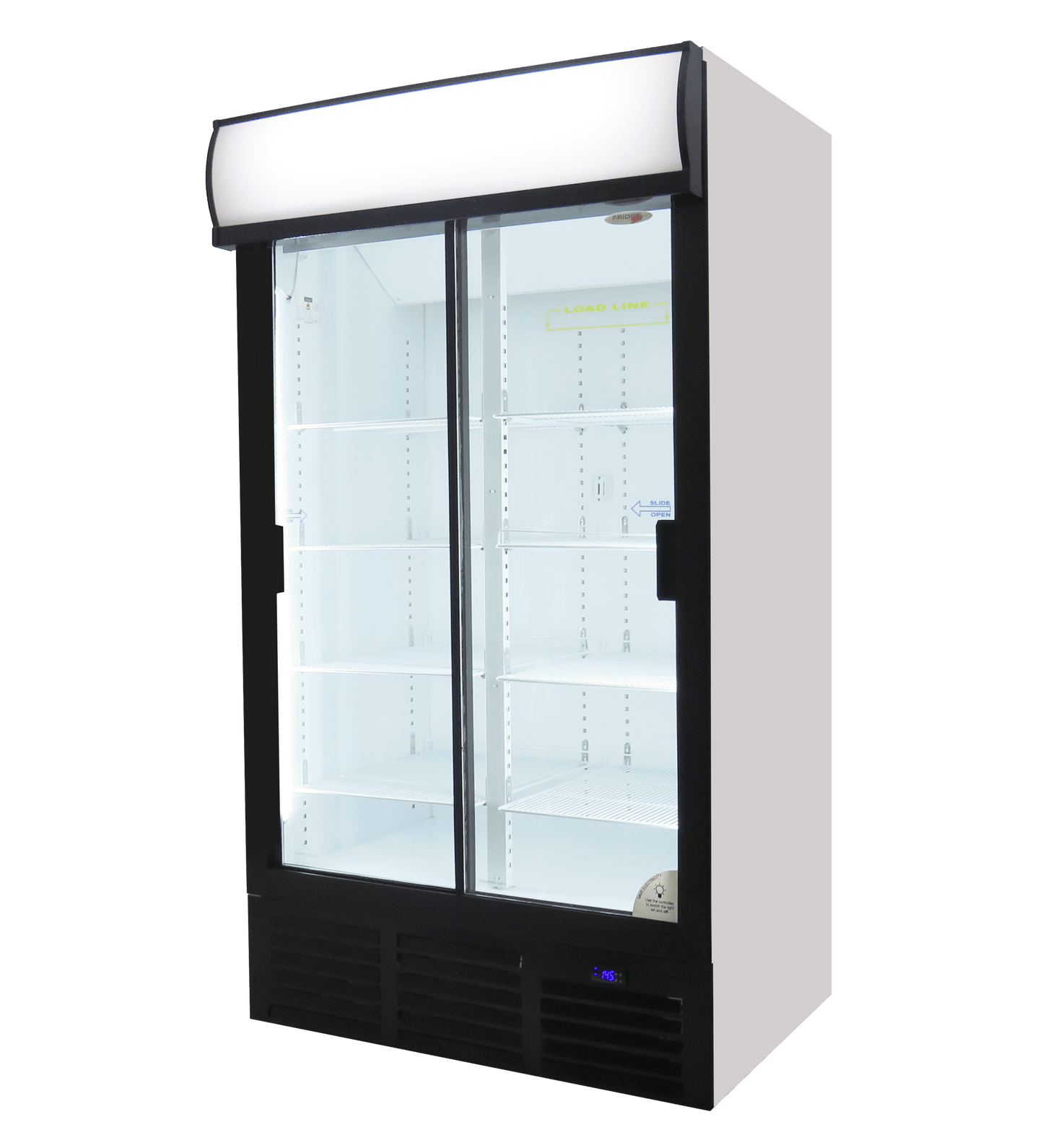 ES1140 Fridge Star sliding doors beverage cooler