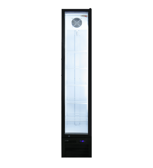 FH390 Fridge Star hinged full doors beverage cooler