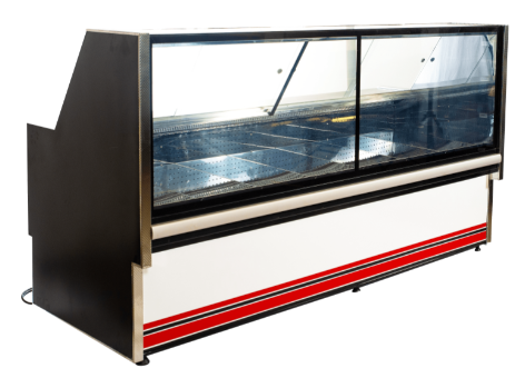 Fridge Star  Square Glass PR2480F Piranha Deli Display Unit 1288 Litre Capacity 1.3m