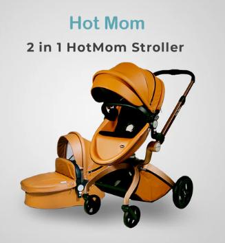 HotMom Cocoon Stroller - Grey