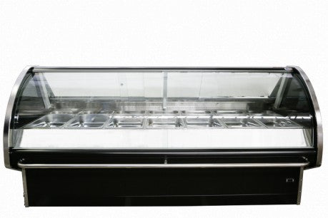 JUST REFRIGERATION CGM1830SC 1.8M CURVED GLASS MEAT DISPLAY FRIDGE