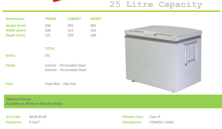 LI25 FRIDGE STAR ICE BOXES.