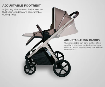Lunar II Stroller - Mocca