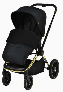 Maverick Yellow Gold with Black Stroller - With free Tulip Car Seat Limited Offer