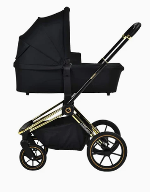 Maverick Yellow Gold with Black Stroller - With free Tulip Car Seat Limited Offer