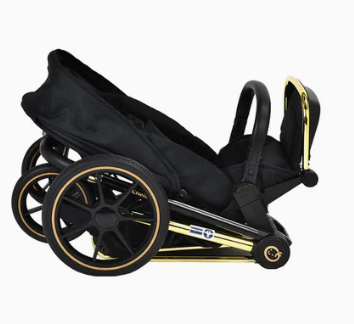 Maverick Yellow Gold with Black Stroller - With free Tulip Car Seat Limited Offer