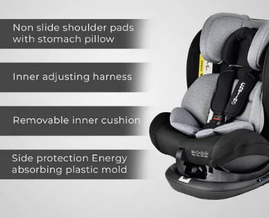 Pilot All Stages Isofix 360 Spin