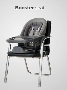 Royal 3 in 1 Swing and High Chair - Grey