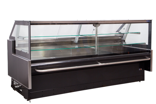 JUST REFRIGERATION SGD1830SC Square Glass Deli Chiller 1.8M