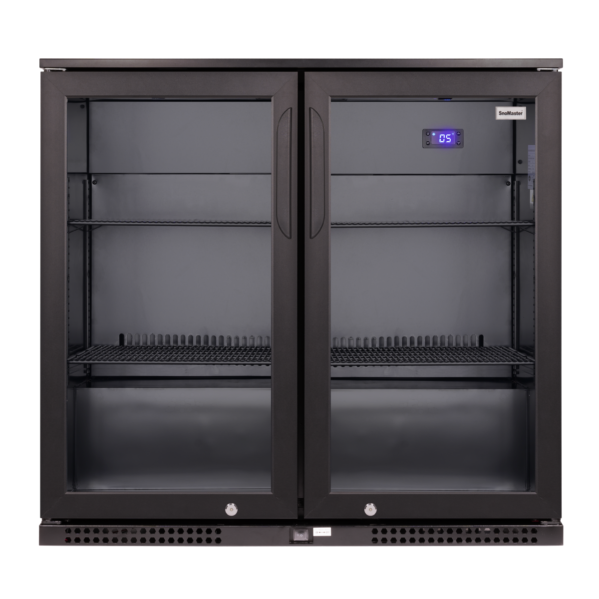 Snomaster SMBC-200 200lt Two Door Under Counter Beverage Cooler
