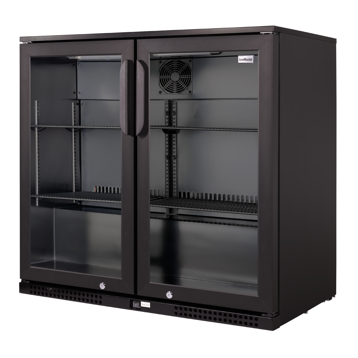Snomaster SMBC-200 200lt Two Door Under Counter Beverage Cooler