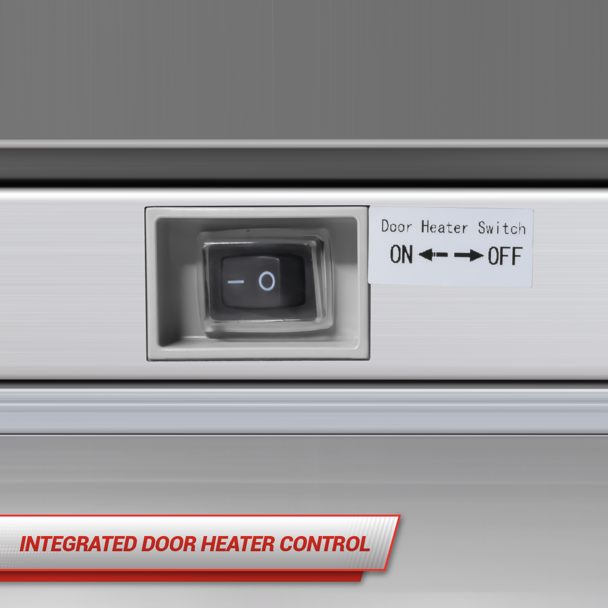 Snomaster SMBC-300SS 300lt  Three Door Under Counter Stainless Steel Beverage Cooler