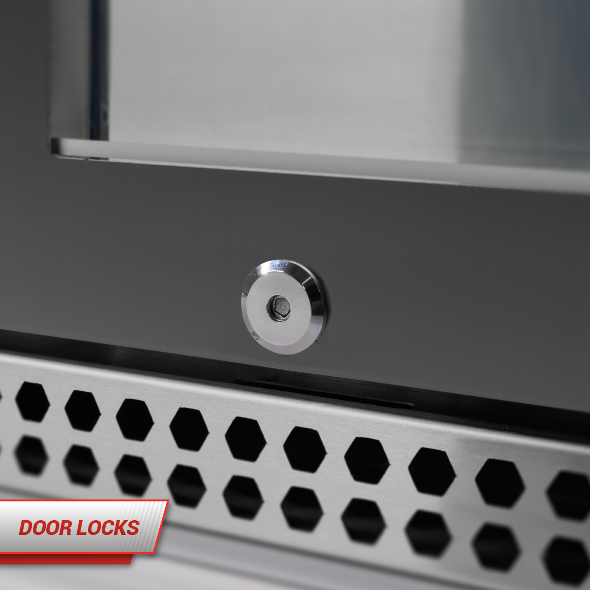 Snomaster SMBC-300SS 300lt  Three Door Under Counter Stainless Steel Beverage Cooler