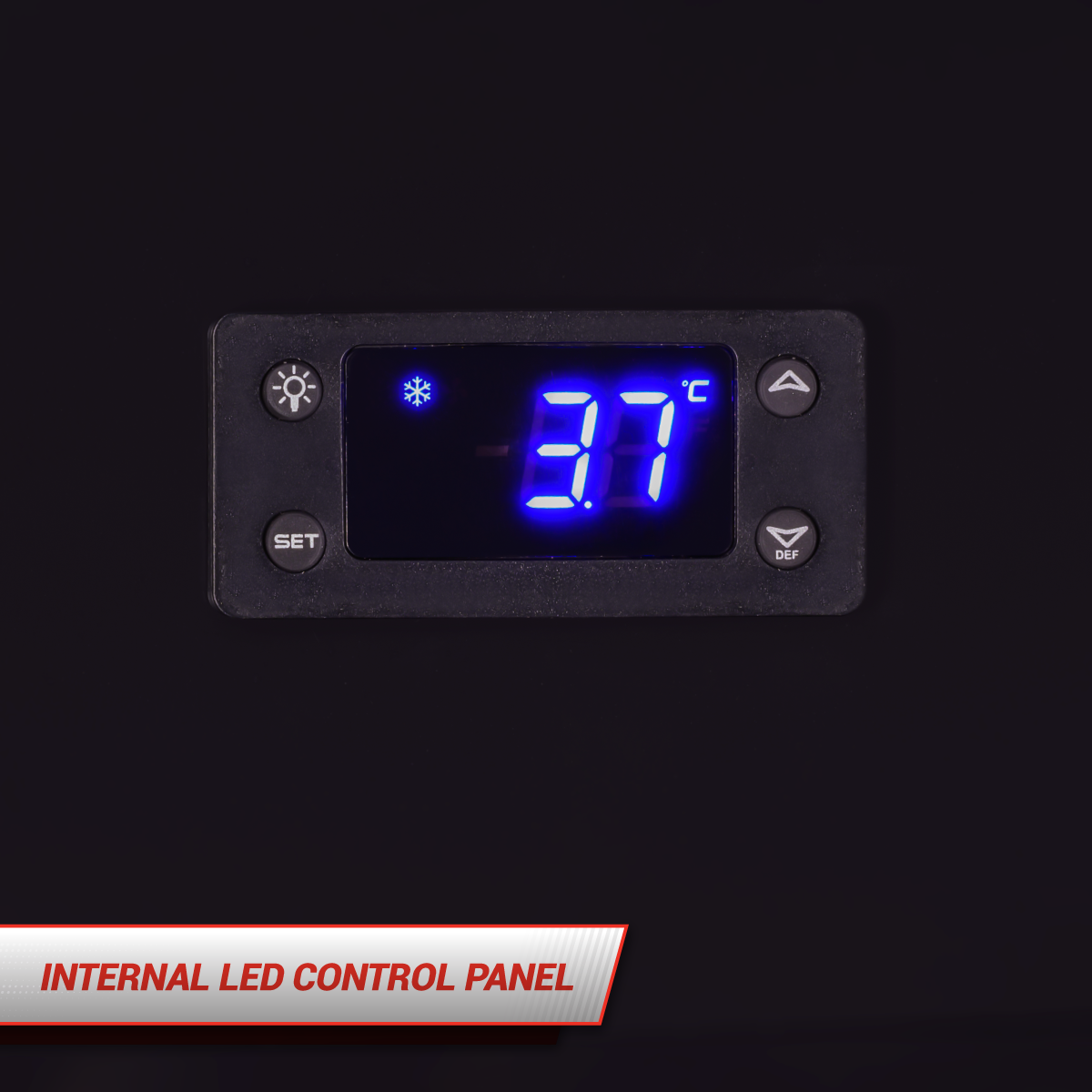 Snomaster SMBC-300 300lt  Three Door Under Counter Beverage Cooler