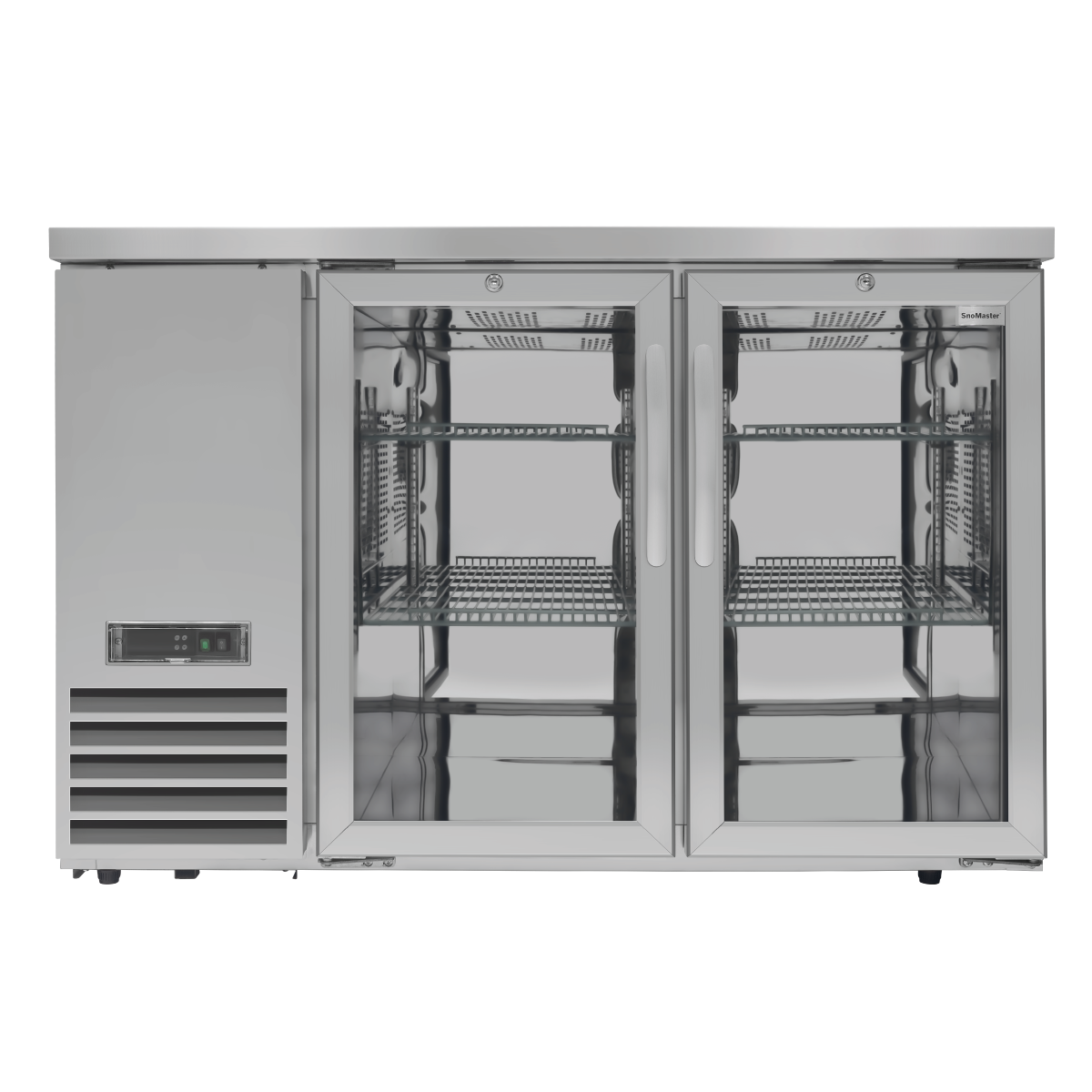 Snomaster SMBC-400  282lt Two Door Under Counter Commercial Bar Fridge
