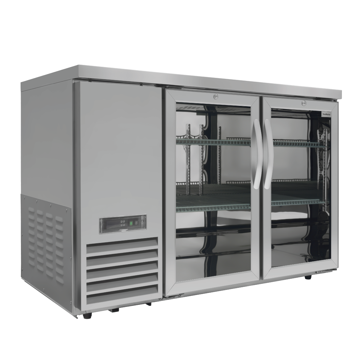 Snomaster SMBC-400  282lt Two Door Under Counter Commercial Bar Fridge