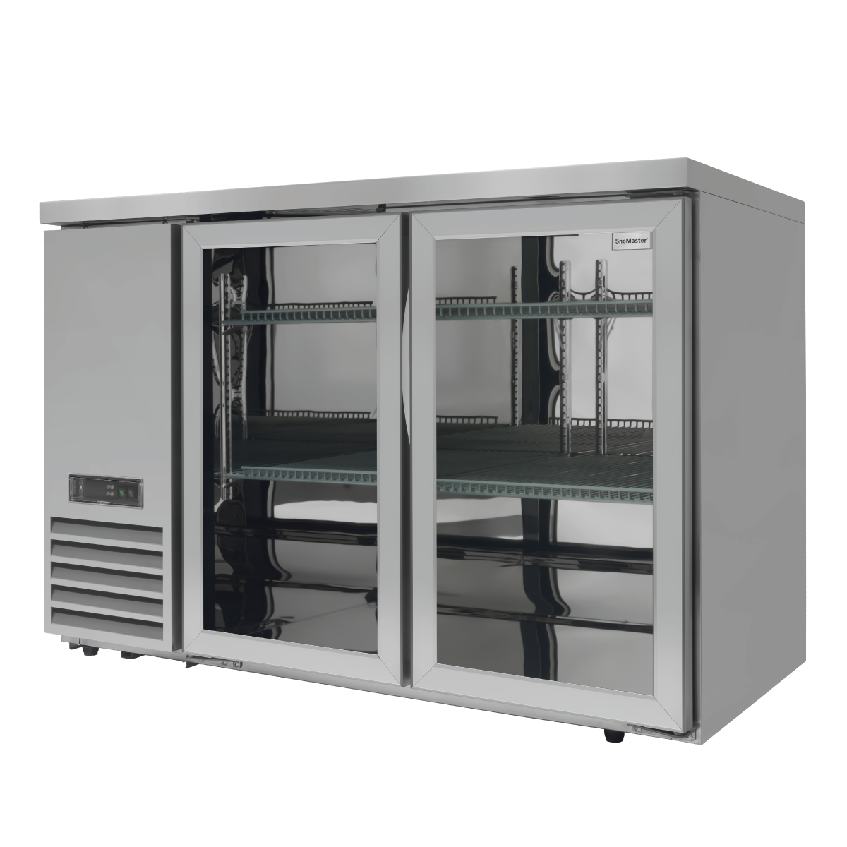 Snomaster SMBC-400  282lt Two Door Under Counter Commercial Bar Fridge