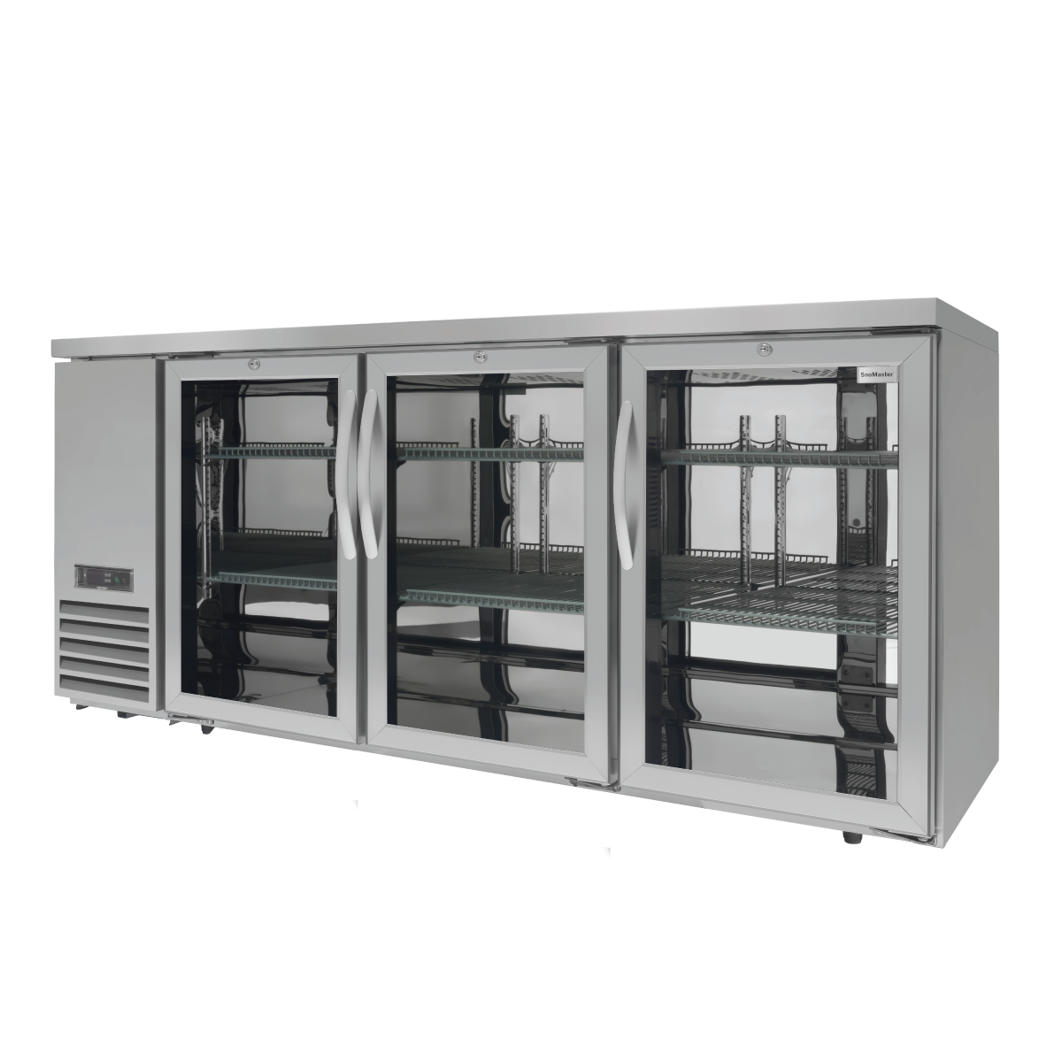 Snomaster SMBC-500  494lt Three Door Under Counter Commercial Bar Fridge