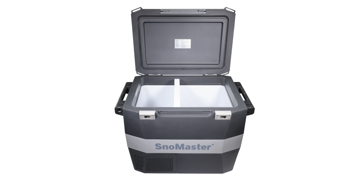 Snomaster SMLS-57- 54lt Single Compartment Portable Plastic Fridge/Freezer AC/DC