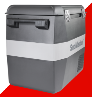 Snomaster SMLS-57- 54lt Single Compartment Portable Plastic Fridge/Freezer AC/DC