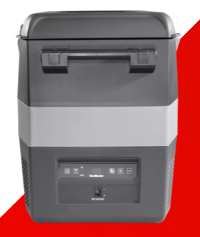 Snomaster SMLS-57- 54lt Single Compartment Portable Plastic Fridge/Freezer AC/DC