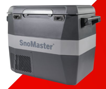 Snomaster SMLS-57- 54lt Single Compartment Portable Plastic Fridge/Freezer AC/DC