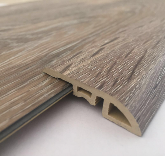 SPC Flooring PVC Reducer - available in all floor colours  2.4m