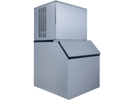 Snomaster SM-250  - 250kg Plumbed-In Commercial Ice-Maker - Square Ice Cube