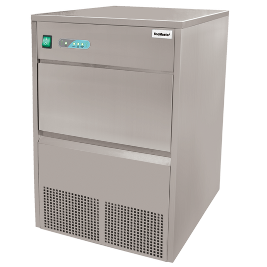 SnoMaster SM-50  - 50kg Plumbed-In Ice-Maker - Bullet Ice