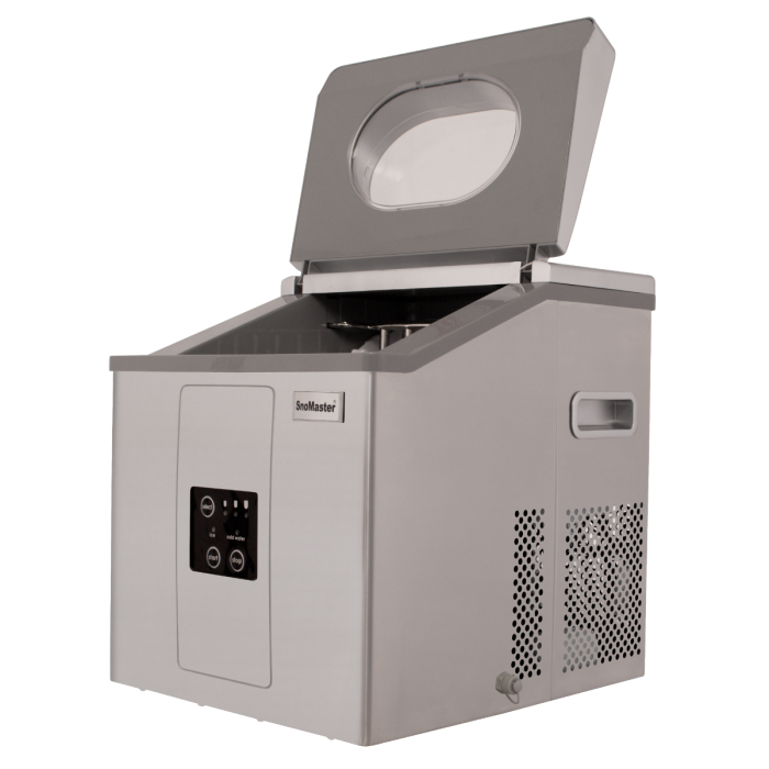 Snomaster ZBC-15 - 15Kg Counter-Top Ice-Maker - Stainless Steel