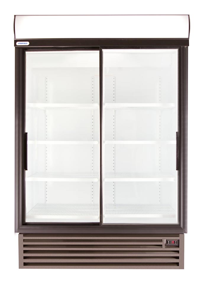 Staycold SD1360 double sliding door beverage cooler