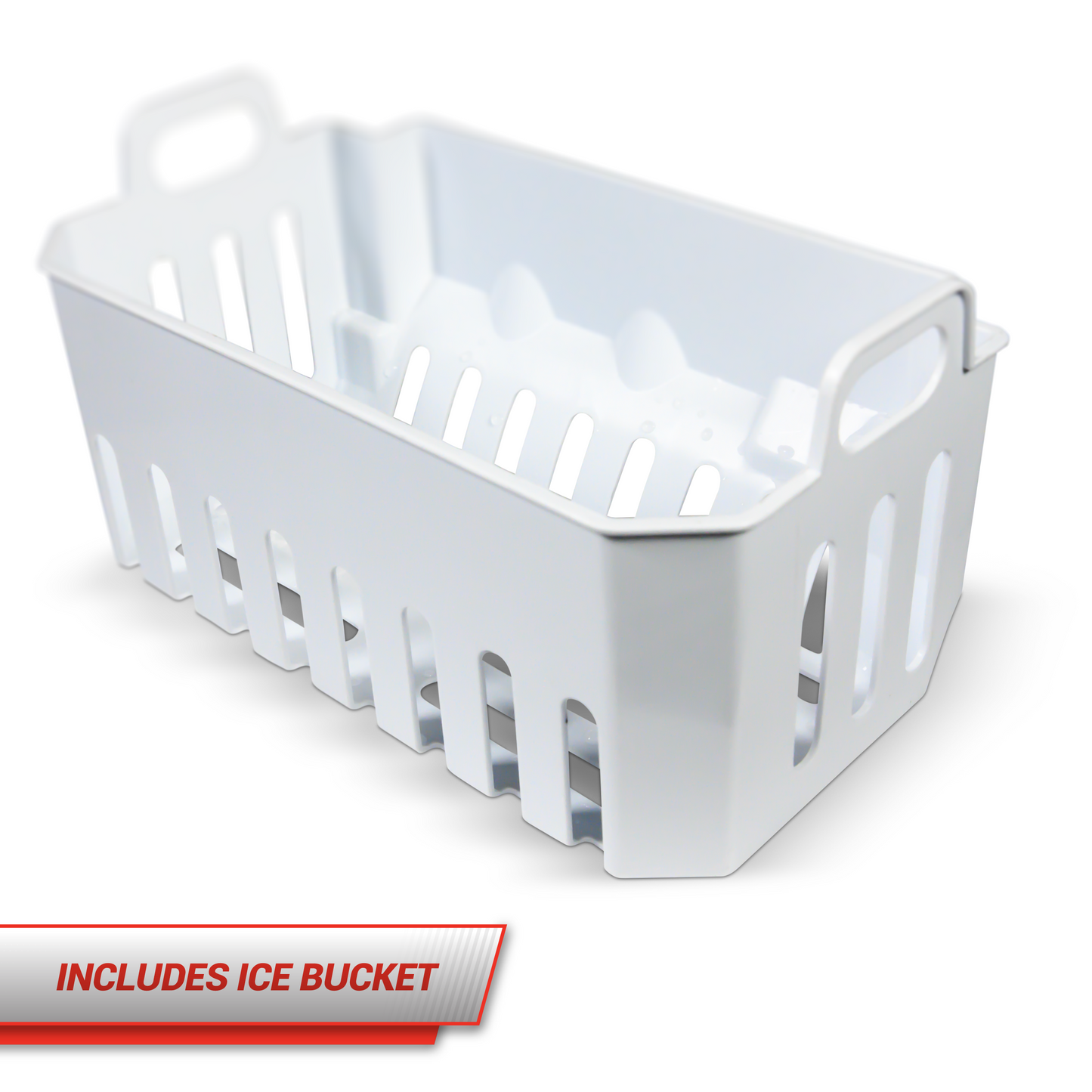 Snomaster ZBC-14B - 12Kg Counter-Top Ice-Maker Bullet Ice - Stainless Steel