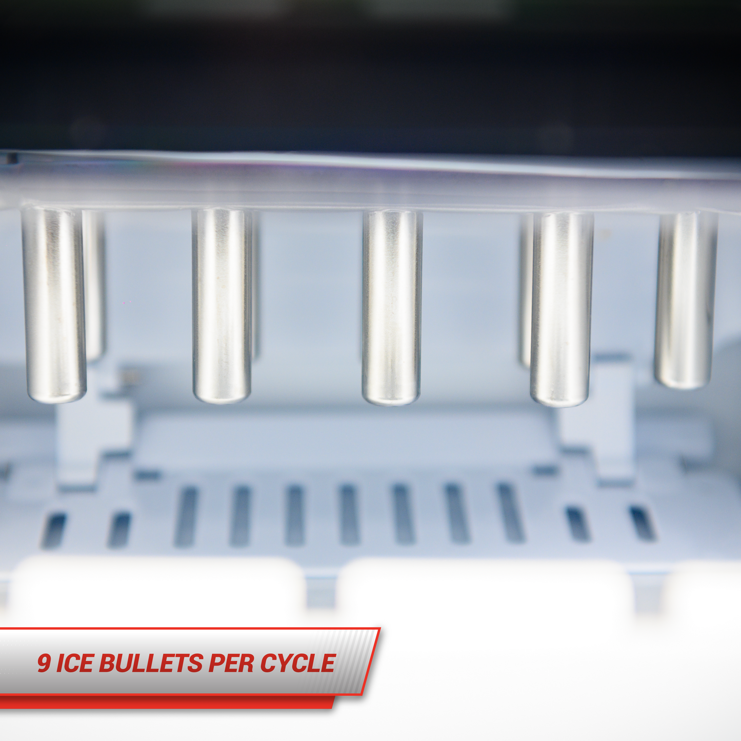 Snomaster ZBC-14B - 12Kg Counter-Top Ice-Maker Bullet Ice - Stainless Steel