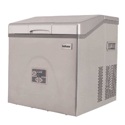 Snomaster ZBC-20  - 20Kg Counter-Top Ice-Maker - Stainless Steel