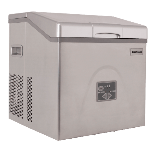 Snomaster ZBC-20  - 20Kg Counter-Top Ice-Maker - Stainless Steel