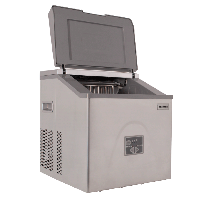 Snomaster ZBC-20 - 20Kg Counter-Top Ice-Maker - Stainless Steel