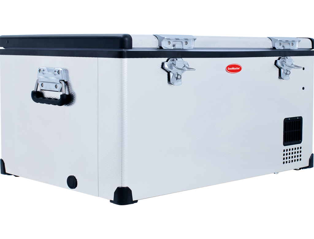 Snomaster SMDZ-LP65 - 65lt Low Profile Single Compartment Stainless Steel Fridge/Freezer AC/DC