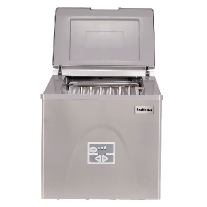 Snomaster ZBC-20 - 20Kg Counter-Top Ice-Maker - Stainless Steel