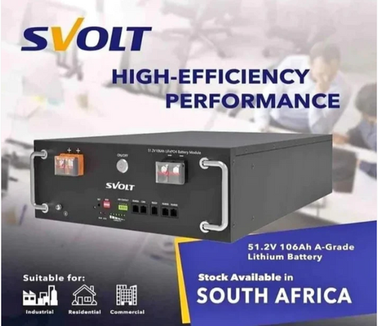 Megastar Home And Commercial Products Unveils the SVOLT 51.2V 106Ah A-Grade Lithium Battery