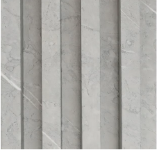 Camfly 168G119 Marble Fluted Slat Wall Cladding Length: 2900mm, Width: 170mm, Thickness: 23mm