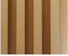 Camfly 168G378 Light Brown Fluted Slat Wall Cladding Length: 2900mm, Width: 170mm, Thickness: 23mm