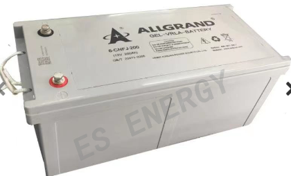 Allgrand 200Ah Battery GEL-VRLA (Box of 5 units).