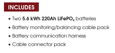 SYS-LIFE-CA-CANDR-220-11.2 - REVOV C8 Lithium-Iron Battery 51.2V 220Ah 11.2kWh.