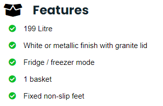 CF210 FRIDGE STAR CHEST FREEZER.